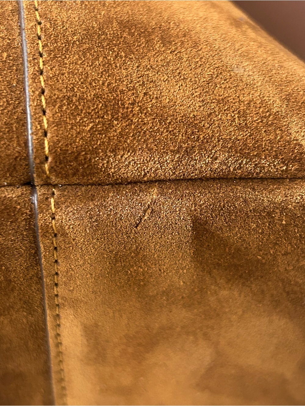 Coach Chelsea 30 Brown Suede Flap Shoulder Bag - Picture 10 of 11